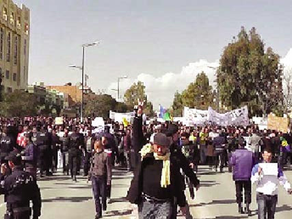 Les Aurès ont marché jeudi “Non au 4e mandat pour Bouteflika”