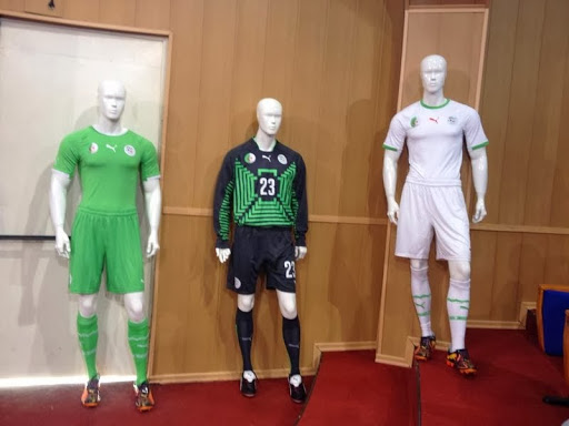 Les maillots de l’Algérie à la Coupe du monde 2014