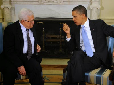 Processus de paix au Proche-Orient, Le président Abbas à Washington