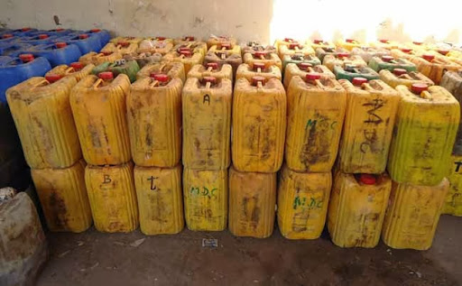 Saisie de 1500 kg de tabac et 6415 litres de carburant