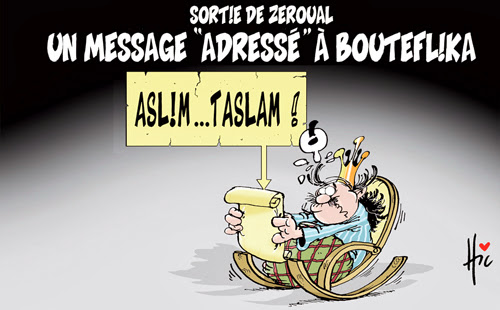 Sortie de Zeroual, un message adressé à Bouteflika