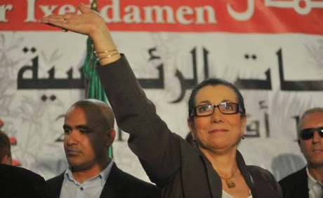 Algérie : le dernier meeting de Louisa Hanoune perturbé