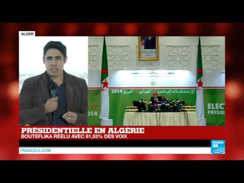 Bouteflika remporte la présidentielle algérienne