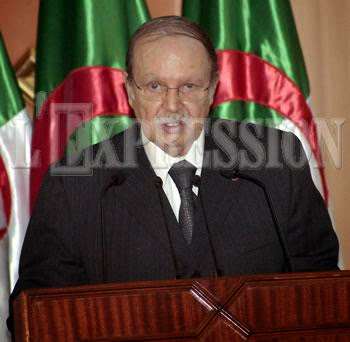 La cérémonie se déroulera ce matin au palais des nations : le quatrième serment de bouteflika