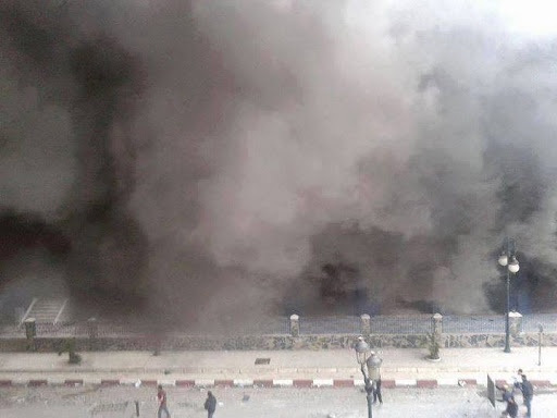 La maison de la culture de Bejaia incendiée par des émeutiers