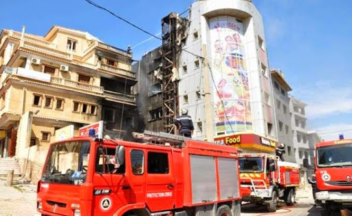 L’immeuble de Vivarea Food partiellement ravagé, Un violent incendie dans un Fast-food à Kouba