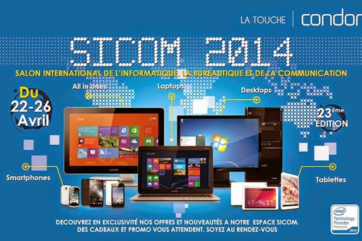 Ouverture du salon international de l&rsquo;informatique (Sicom2014)