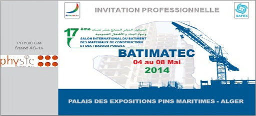 Plus de 1.000 entreprises s’invitent au 17ème salon international « Batimatec 2014 »