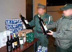 SIDI BEL ABBÈS, 760 unités de bouteilles de boissons alcoolisées saisies par la police
