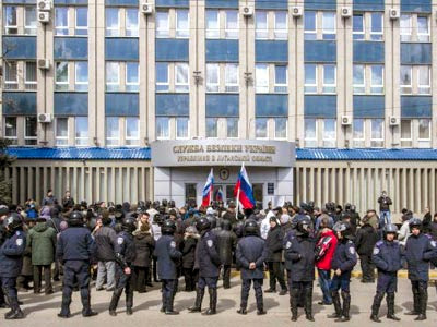 Velleites secessionnistes dans l’est de l’Ukraine Kiev dénonce un plan de démembrement du pays