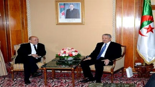 Abdelmalek Sellal reçoit le ministre français de la Défense