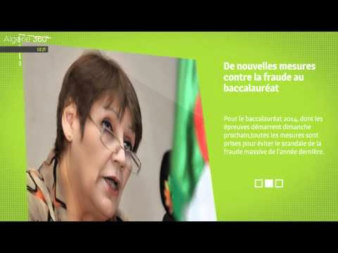Actualité Algérie 360 du jour –Mercredi 28 mai 2014