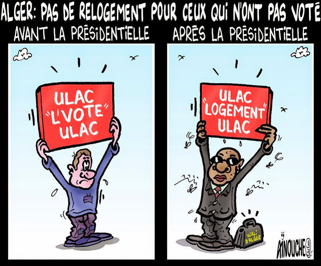Alger : pas de relogement pour ceux qui n’ont pas voté