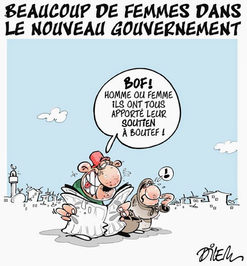 Beaucoup de femmes dans le nouveau gouvernement