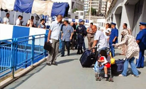 Bilan du port d’Alger au 1er trimestre 2014, Baisse de 11% du trafic de passagers