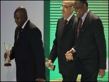 Candidature CAN 2019-2021 : Les inspecteurs de la CAF visitent les stades du 5-Juillet et de Baraki