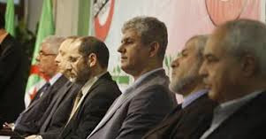 Discussions entre la Coordination nationale pour les libertés et la transition démocratique et des dirigeants du FIS