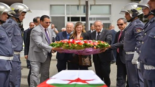 La dépouille du journaliste Jean-Louis Hurst à Alger