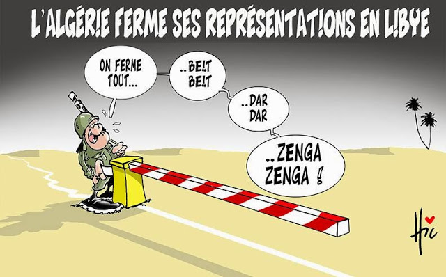 L&rsquo;Algérie ferme ses représentations en Libye