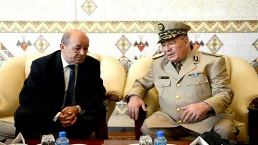 Le général de corps d&rsquo;Armée Ahmed Gaïd Salah reçoit le ministre français de la Défense