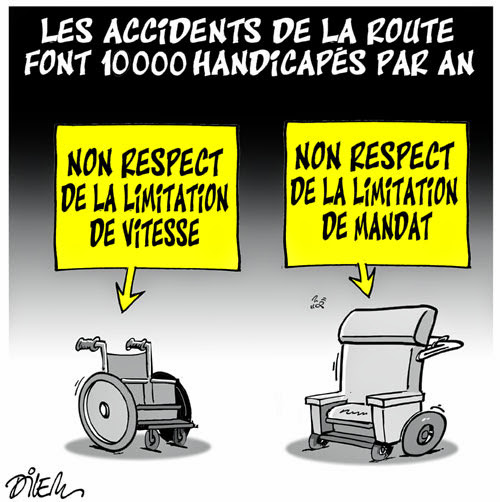 Les accidents de la route sont 10 000 handicapés par an