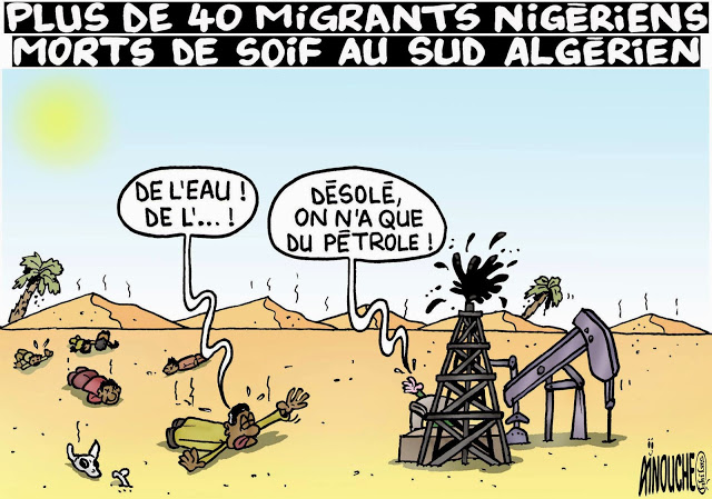Plus de 40 migrants nigériens morts de soif au sud Algérien
