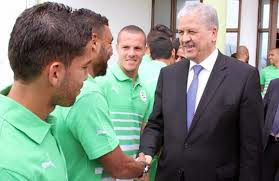 Sellal s’est adressé à Mahrez en Anglais et plaisantait avec Slimani