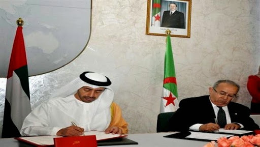 Signature de documents juridiques entre l’Algérie et les Emirats arabes unis