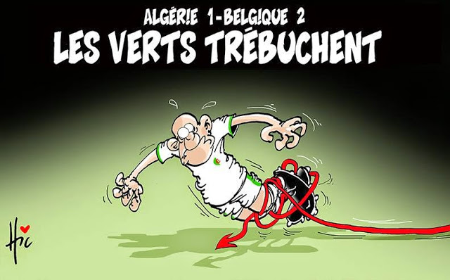 Algérie 1-Belgique 2 : Les verts trébuchent