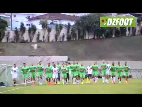 Algérie – Premier entraînement des verts à Sorocaba CM FIFA 2014