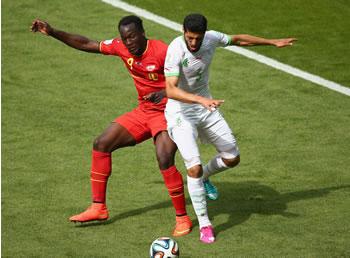après la défaite des verts contre la Belgique, Halliche est passé à côté du match