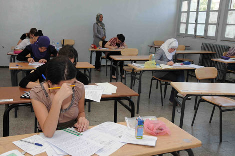 Baccalauréat 2014 – Ghardaïa, Des candidats courageux