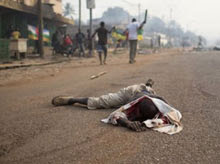Centrafrique, Des musulmans massacrés