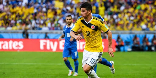 Colombie – James Rodriguez : «J’ai élevé mon niveau de jeu»