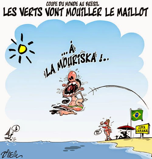 Coupe du monde au brésil : Les verts vont mouiller le maillot