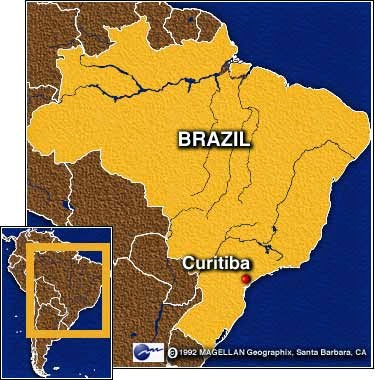 Curitiba à fond avec les Verts