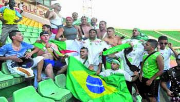 Défaite des verts face à la Belgique, Le fair-play des Algériens