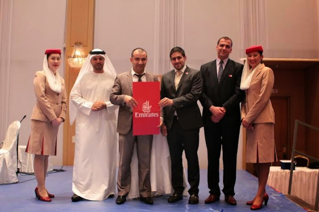 Emirates célèbre le succès ses activités en Algérie et honore les   agents de voyages les plus performants