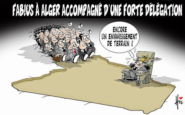 Fabius à Alger accompagné d&rsquo;une forte délégation