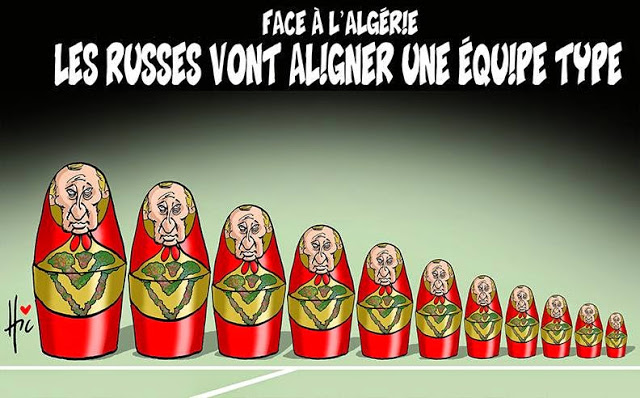 Face à L&rsquo;Algérie : Les russe vont aligner une équipe type