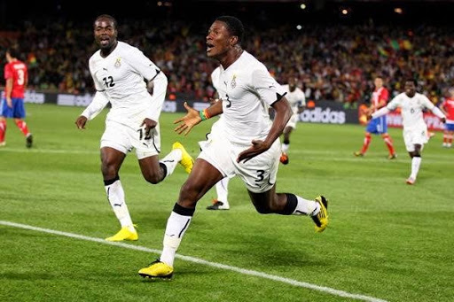Fin de match  : Ghana 4 – Corée du Sud 0