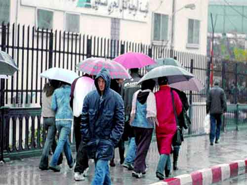 Interventions de la Protection civile pour l&rsquo;évacuation des eaux de pluie dans plusieurs wilayas