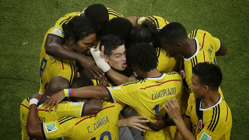 La Colombie en quart grâce à un grand james rodriguez !