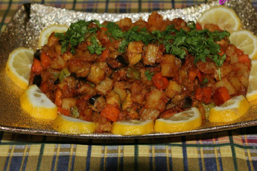 Langue d’agneau en sauce relevée