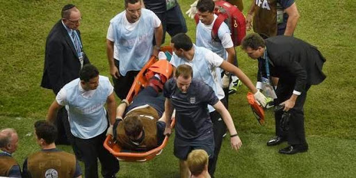 Le physio anglais s&rsquo;est brisé la cheville en fêtant l&rsquo;égalisation