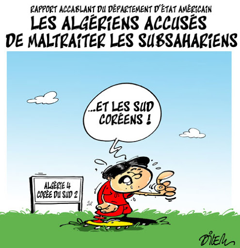 Les algériens accusés de maltraiter les subsahariens