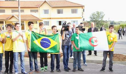 Les Algériens chaleureusement accueillis à Sorocaba