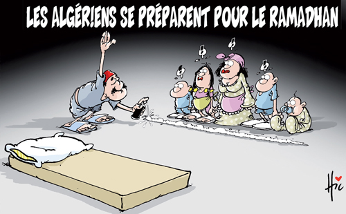 Les algeriens se préparent pour le ramadhan