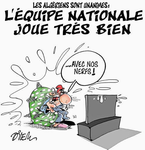 Les Algériens sont unanimes : l&rsquo;équipe national joue très bien