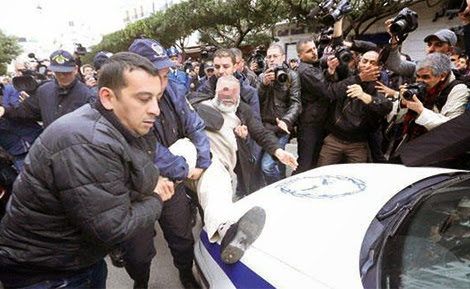 Les opposants de la visite du président égyptien arrêtés